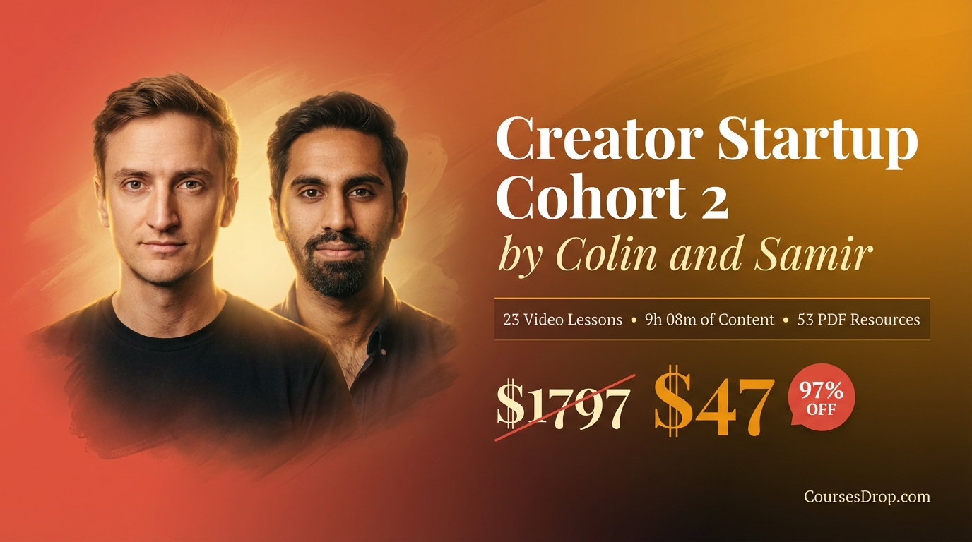 Creator Startup Cohort 2 course