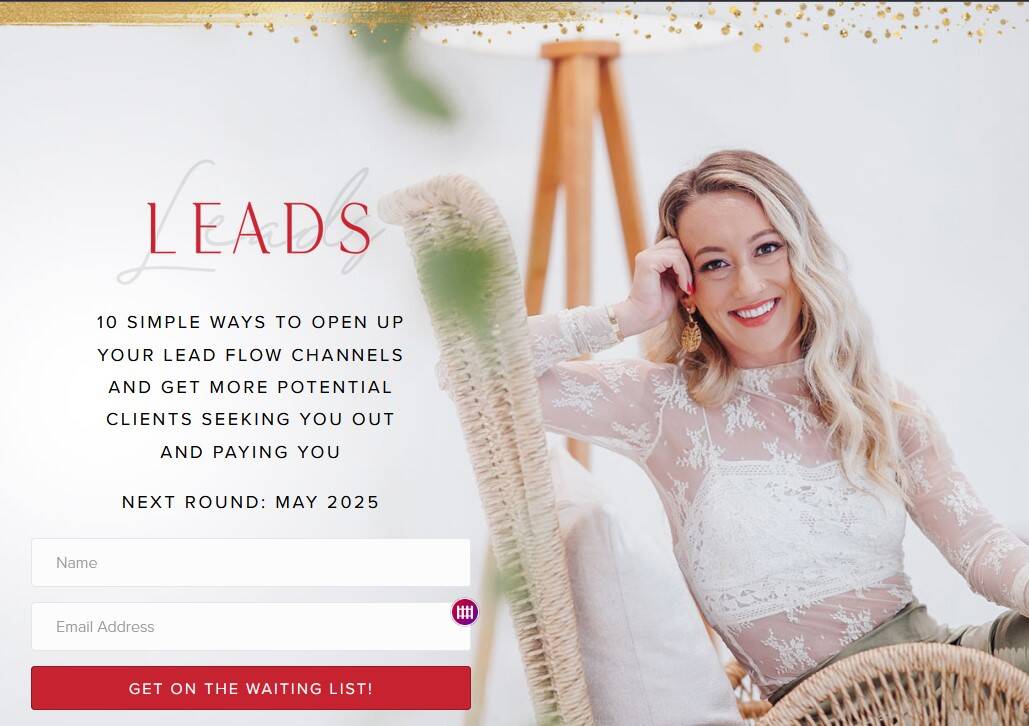 Leads by Elaina Ray Giolando course