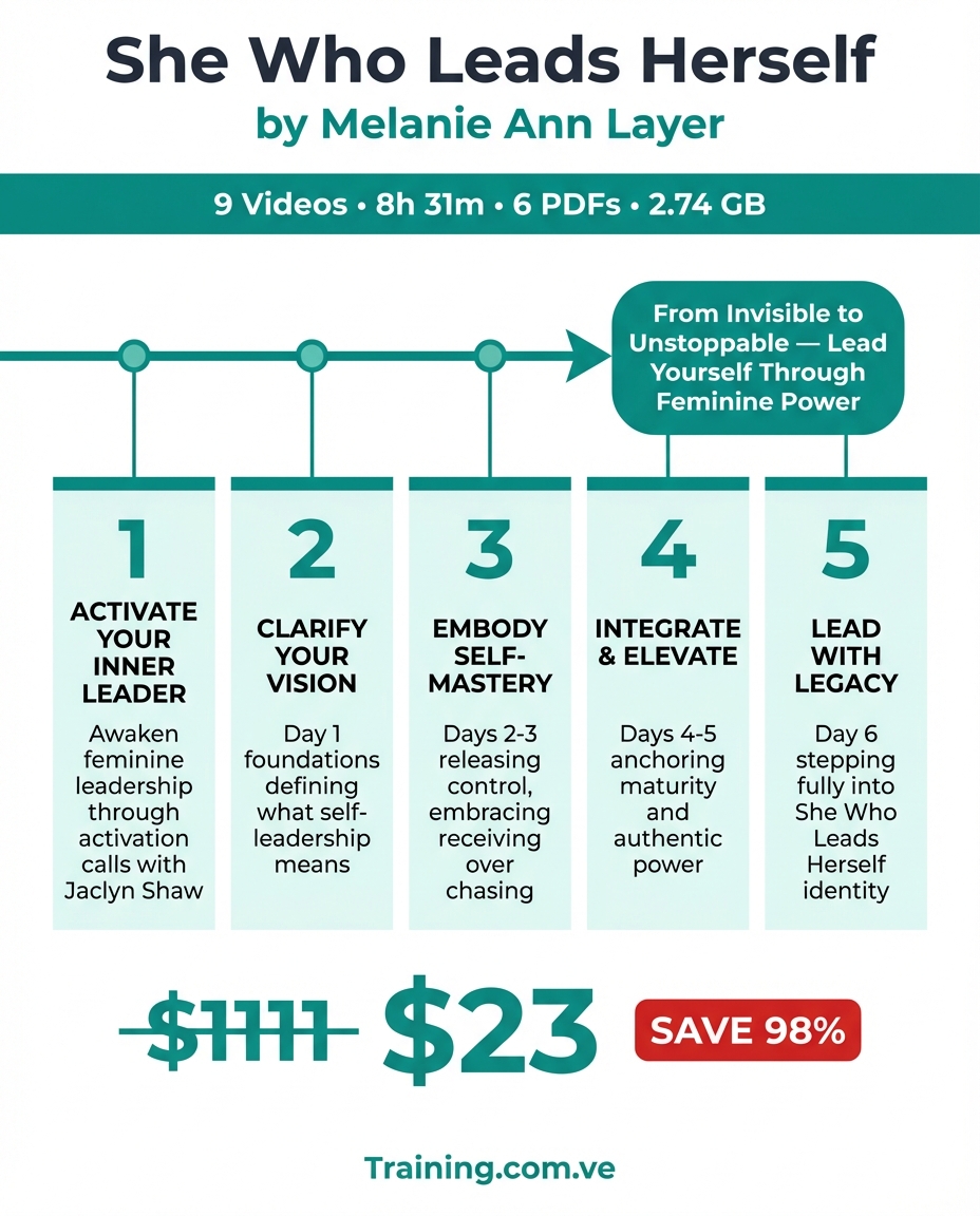 She Who Leads Herself