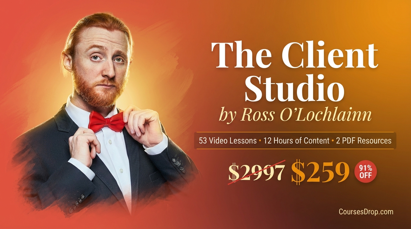The Studio Flywheel Explained: Ross O'Lochlainn's Self-Perpetuating Growth Engine (The Client Studio 2025) course